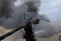 Grossbrand Halle Troisdorf Kriegsdorf Junkersring P149